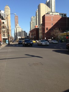 Chicago Street traffic